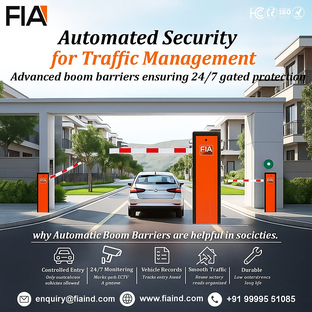 Automatic Boom Barrier Gate