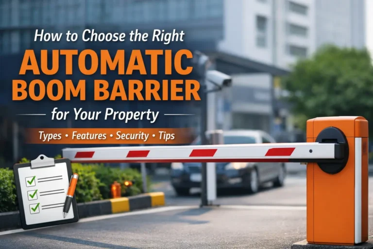 How to Choose the Right Automatic Boom Barrier for Your Property