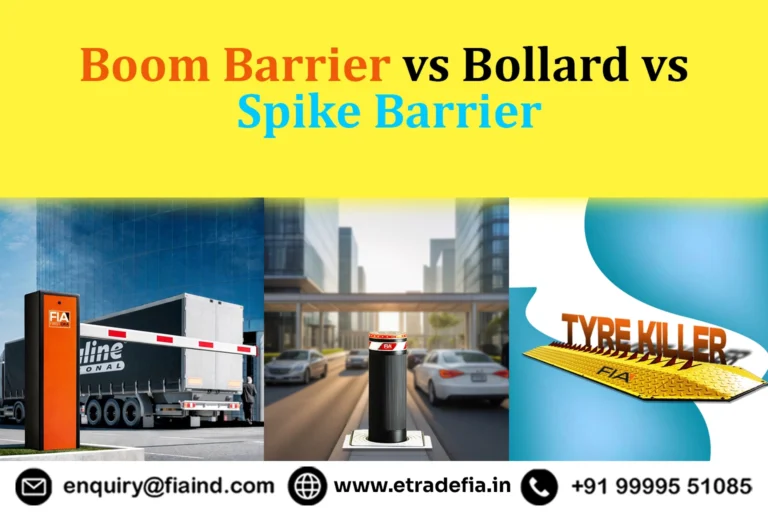 Boom Barrier vs. Bollards vs. Spike Barriers – Which is Right for You?
