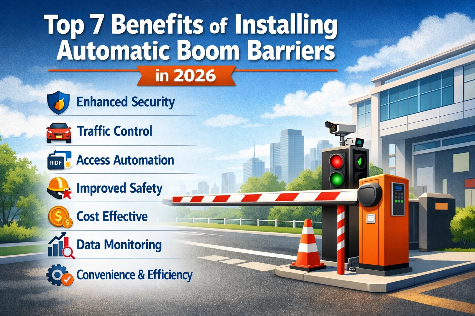 Top 7 Benefits of Installing Automatic Boom Barriers in 2026